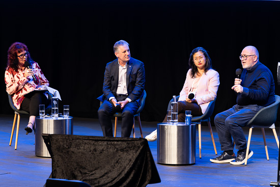 Natasha Mitchell, Tim Williams, David Reynoldsand  Rachel Ong ViforJ at NHC25