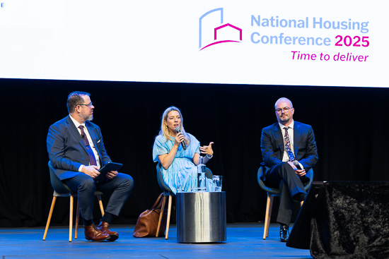 Michael Fotheringham, Trina Jones and Chris Martin at NHC25