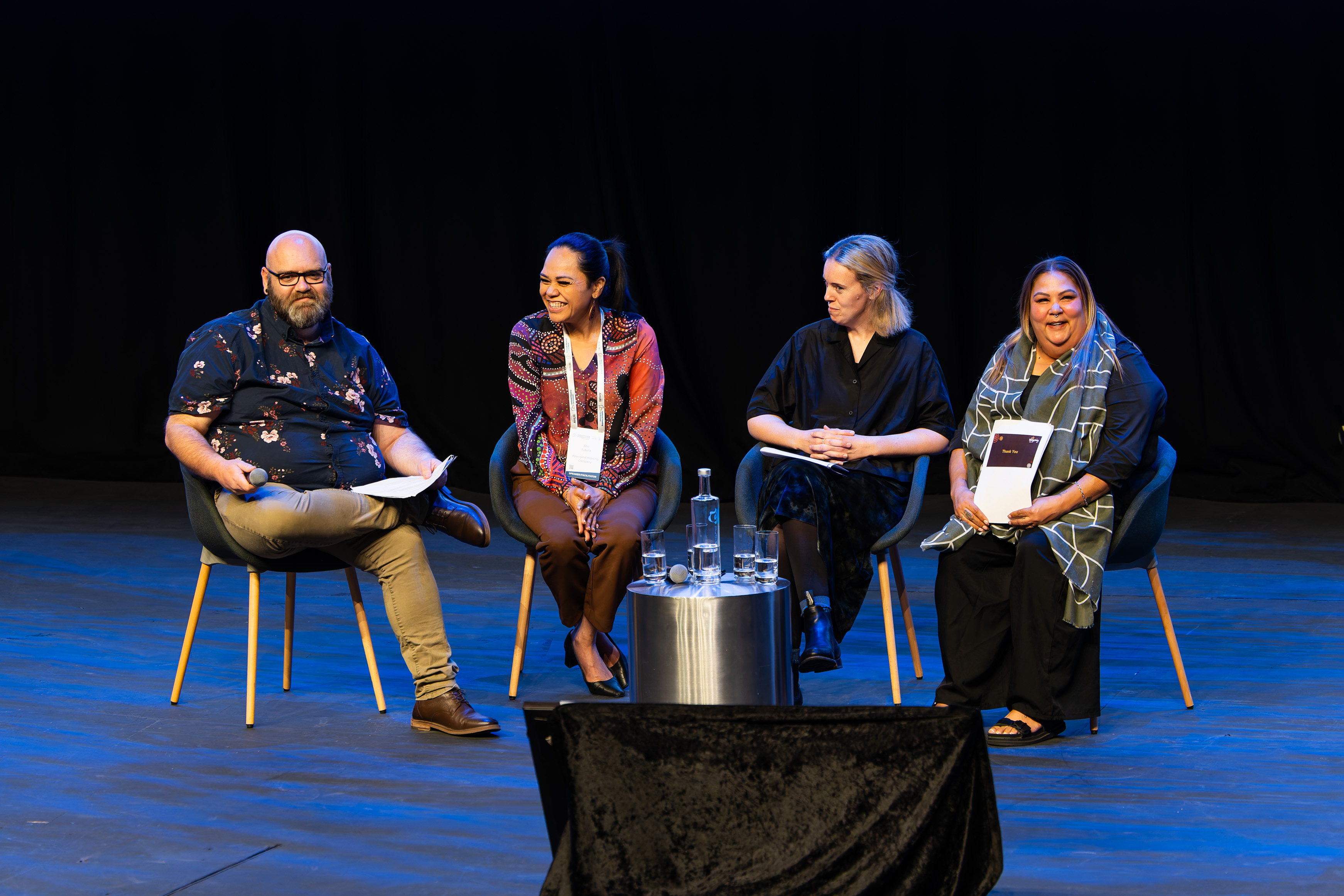 Simone Clinch-Moore, Shaun Middlebrook, Akira Monaghan and Alisi Tutuila at NHC25