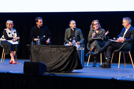 Nicola Bennetts, Liam Wallis, Jefa Greenaway, Emma Williamson and Tom Alves at NHC25