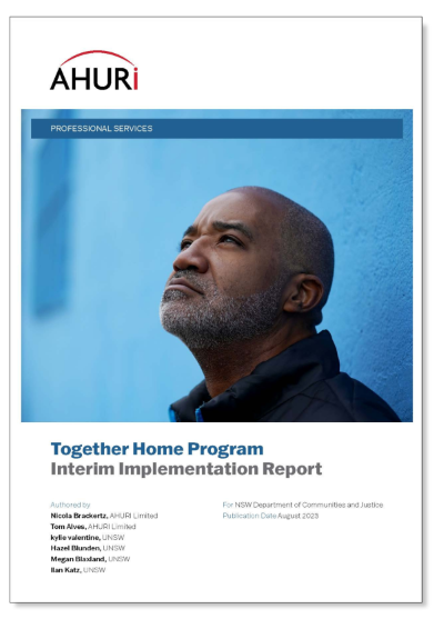 Cover image of the Together Home Program Interim Implementation Report
