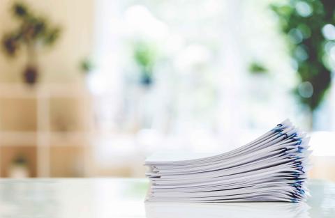 Stack of research