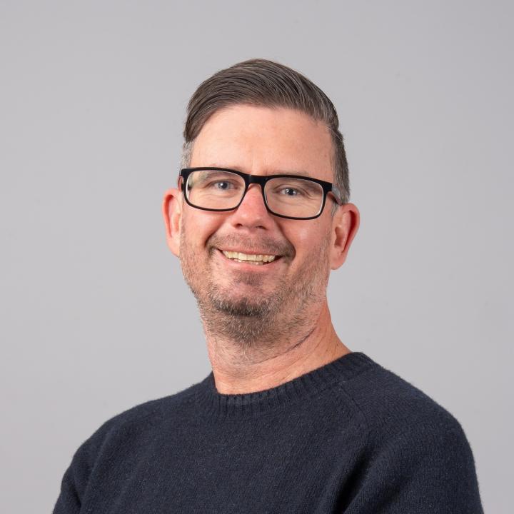 Professional portrait image of Professor Kristian Ruming