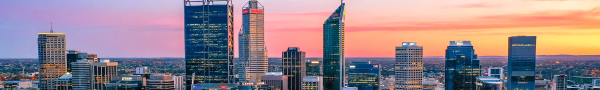 Perth city skyline